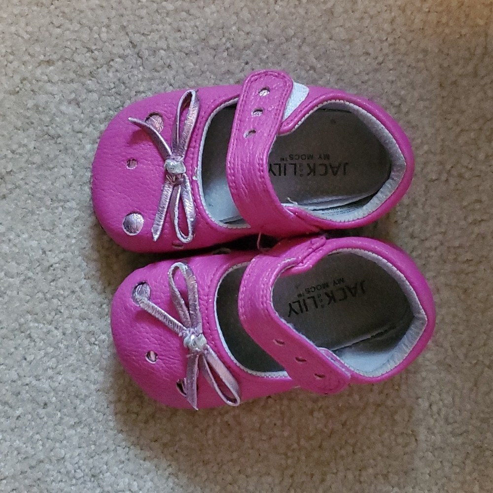 Jack and Lily pink shoes